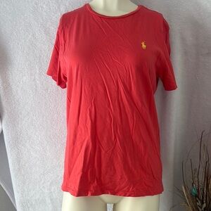 Ralph Lauren T-Shirt with Yellow Logo‎
